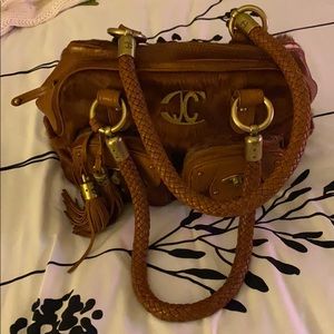 Just Cavalli Pony Hair Handbag